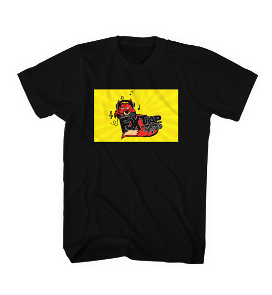 Image of FoxTrap Official Black Tee