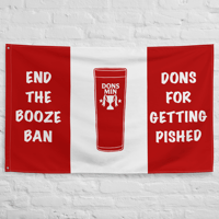 Image 1 of End the Booze Ban Flag