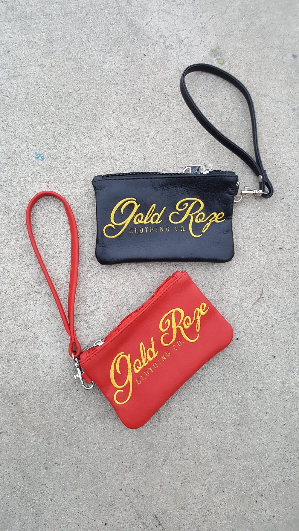 Image of Gold Roze Wrist Wallet