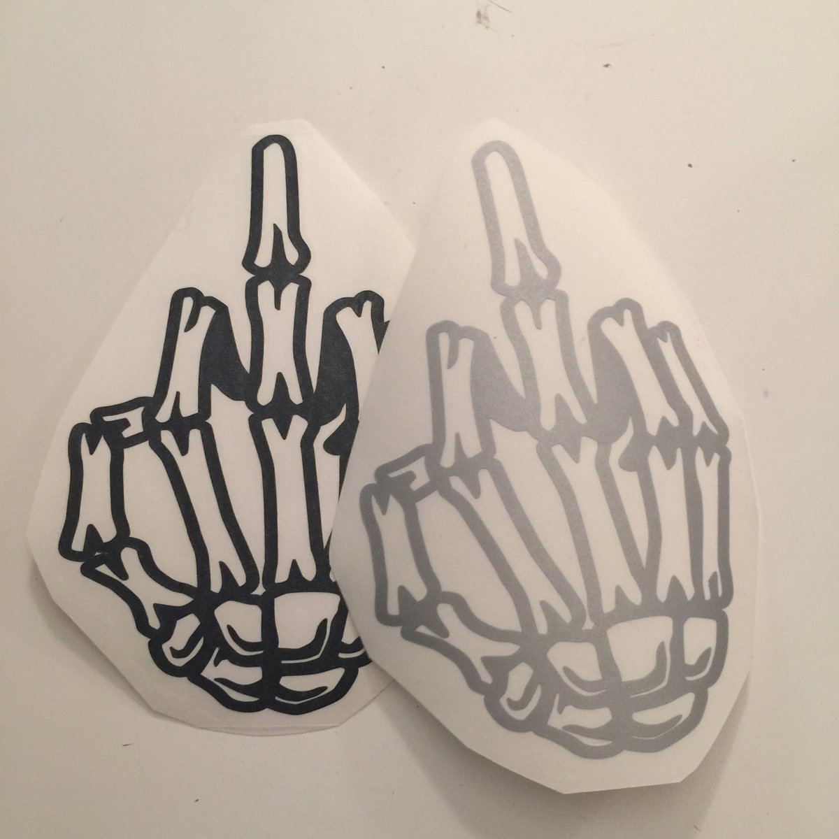Image of Middle finger Decal