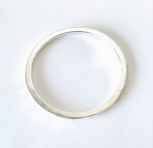 Image of Mantra Bangle in Sterling Silver