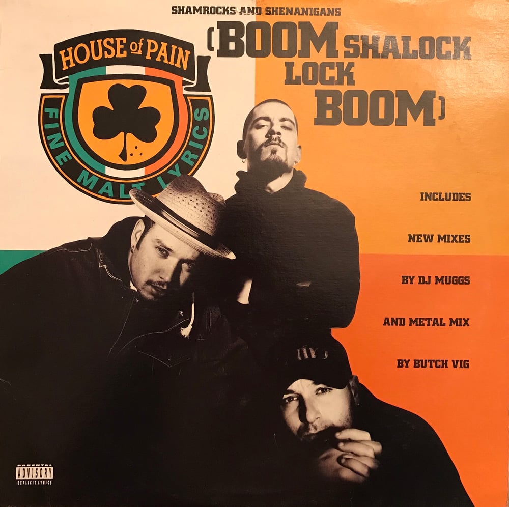 Image of Pre-Owned House Of Pain Shamrocks & Shenanigans (Boom Shalock Lock Boom) Butch Vig Mix