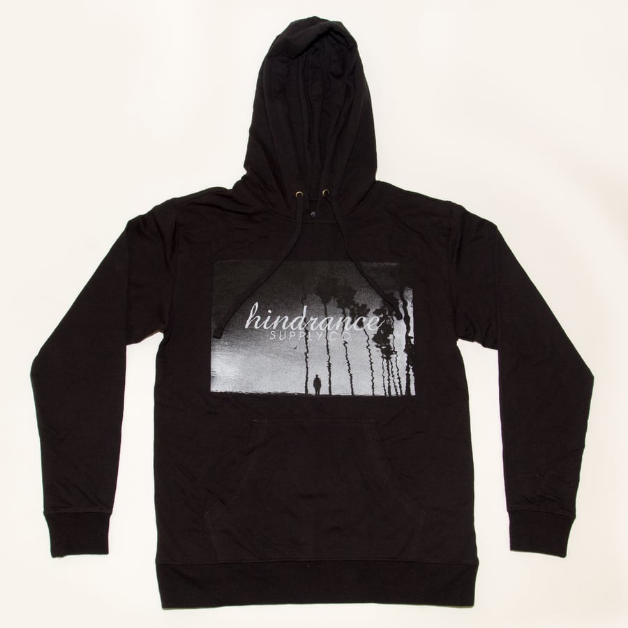 Image of Beach Pullover Hoodie - Black
