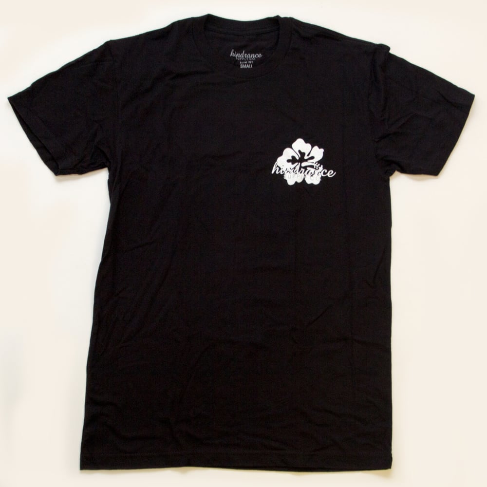 Image of Hibiscus Tee - Black