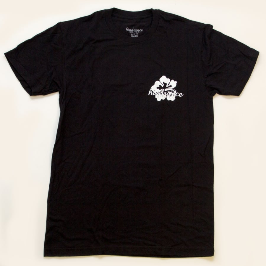 Image of Hibiscus Tee - Black