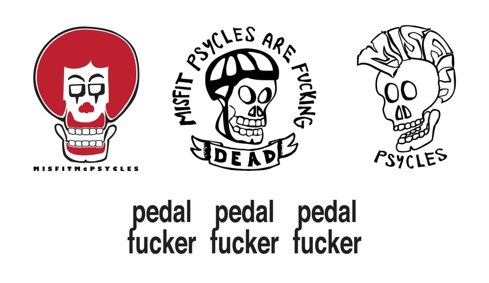 Image of Misfit Psycles Sticker Collection