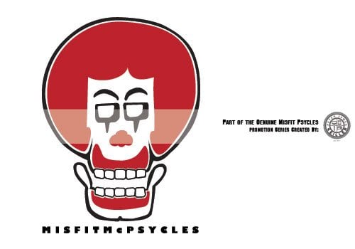 Image of Misfit Psycles Sticker Collection