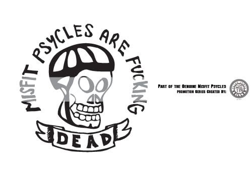 Image of Misfit Psycles Sticker Collection