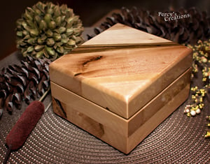 Image of Reclaimed Wood Custom Jewelry Keepsake Box, Rustic Gift, Anniversary Gift, Wooden Treasury Trinket