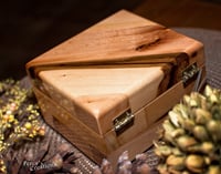 Image 4 of Reclaimed Wood Custom Jewelry Keepsake Box, Rustic Gift, Anniversary Gift, Wooden Treasury Trinket