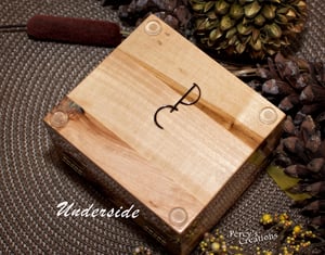 Image of Reclaimed Wood Custom Jewelry Keepsake Box, Rustic Gift, Anniversary Gift, Wooden Treasury Trinket