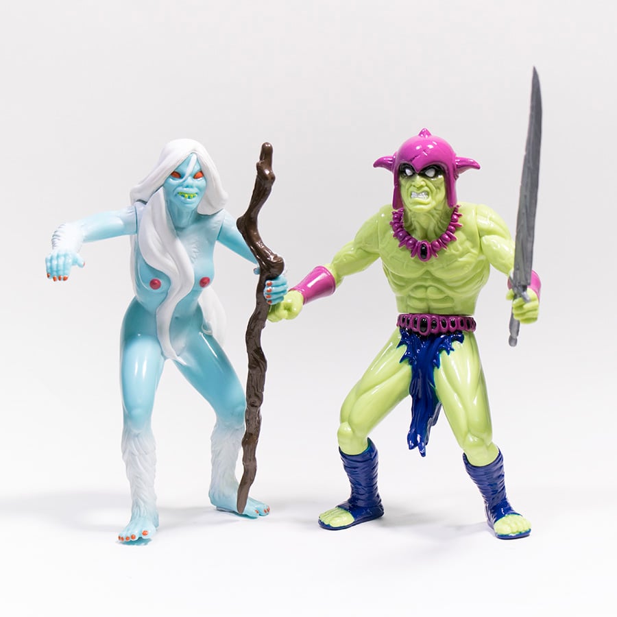Image of HIGH ON FIRE BALTHANON & DZUNUKWA BLACK PLOT 2 PACK