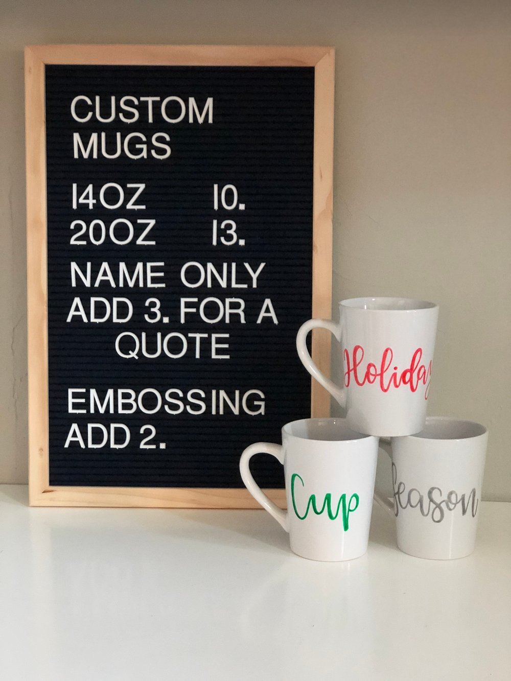 Image of Custom mug 14oz.