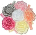 Image of BLOWOUT SALE 4 1/2 Inch Large Burnt Flower Headbands- 26 colors