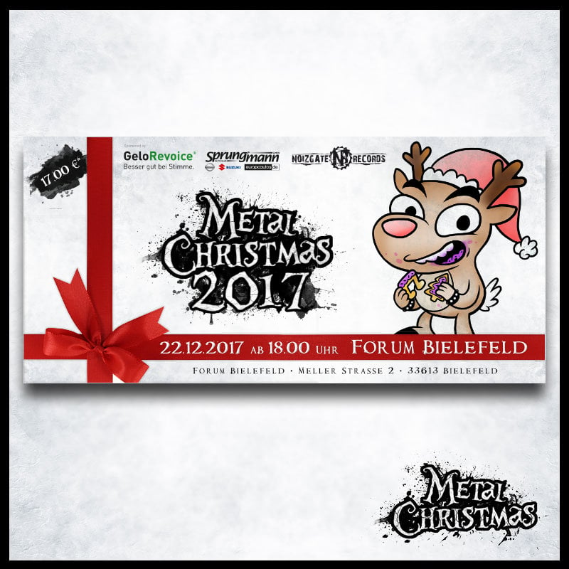 Image of Vorverkauf-Tickets für das Metal Christmas 2017