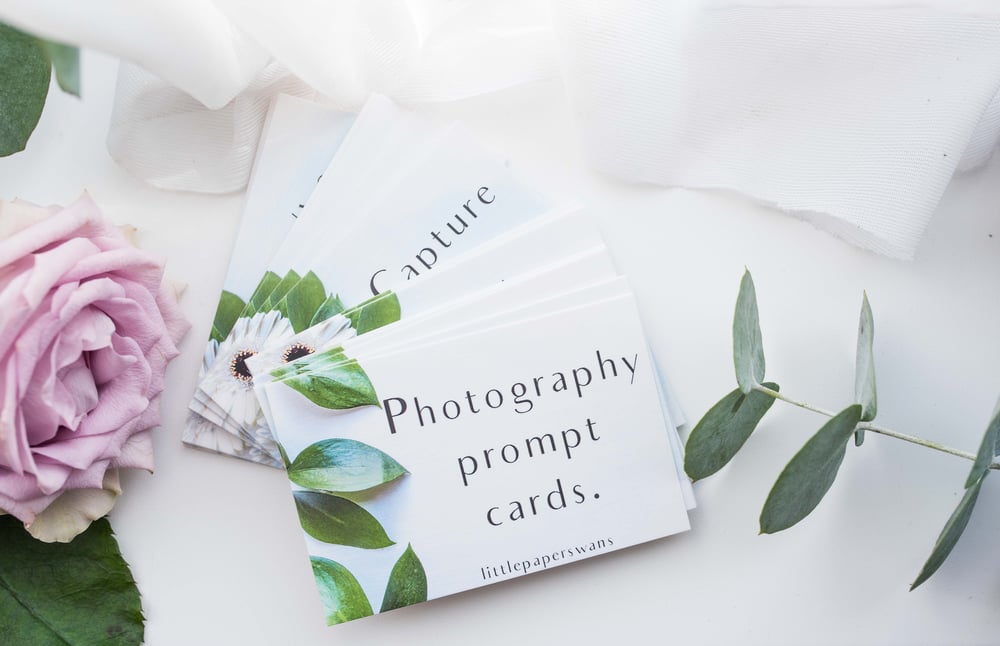 Image of Photography Prompt Cards