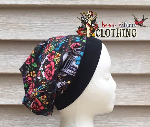 Image of SW Galaxy Slouch Beanie Size Medium