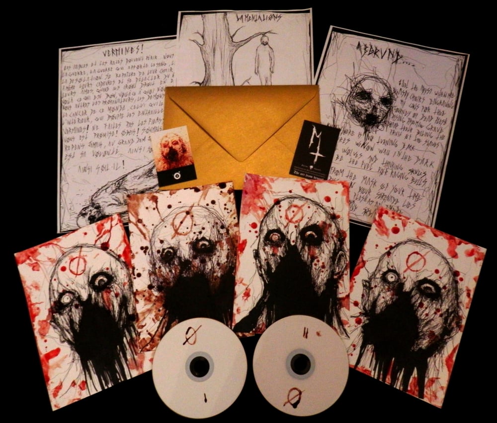K F R O Double Cd With Original Blood Painting Preorder Giin Productions