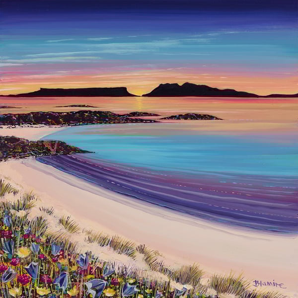 Image of Camusdarach sunset giclée print