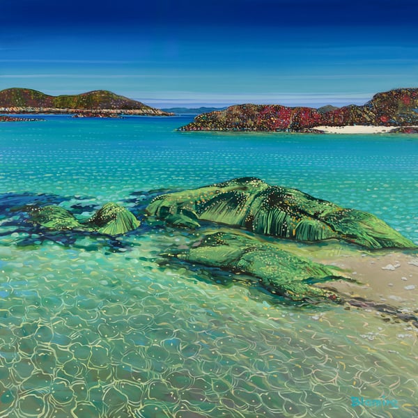 Image of North shore, Coll small giclée print