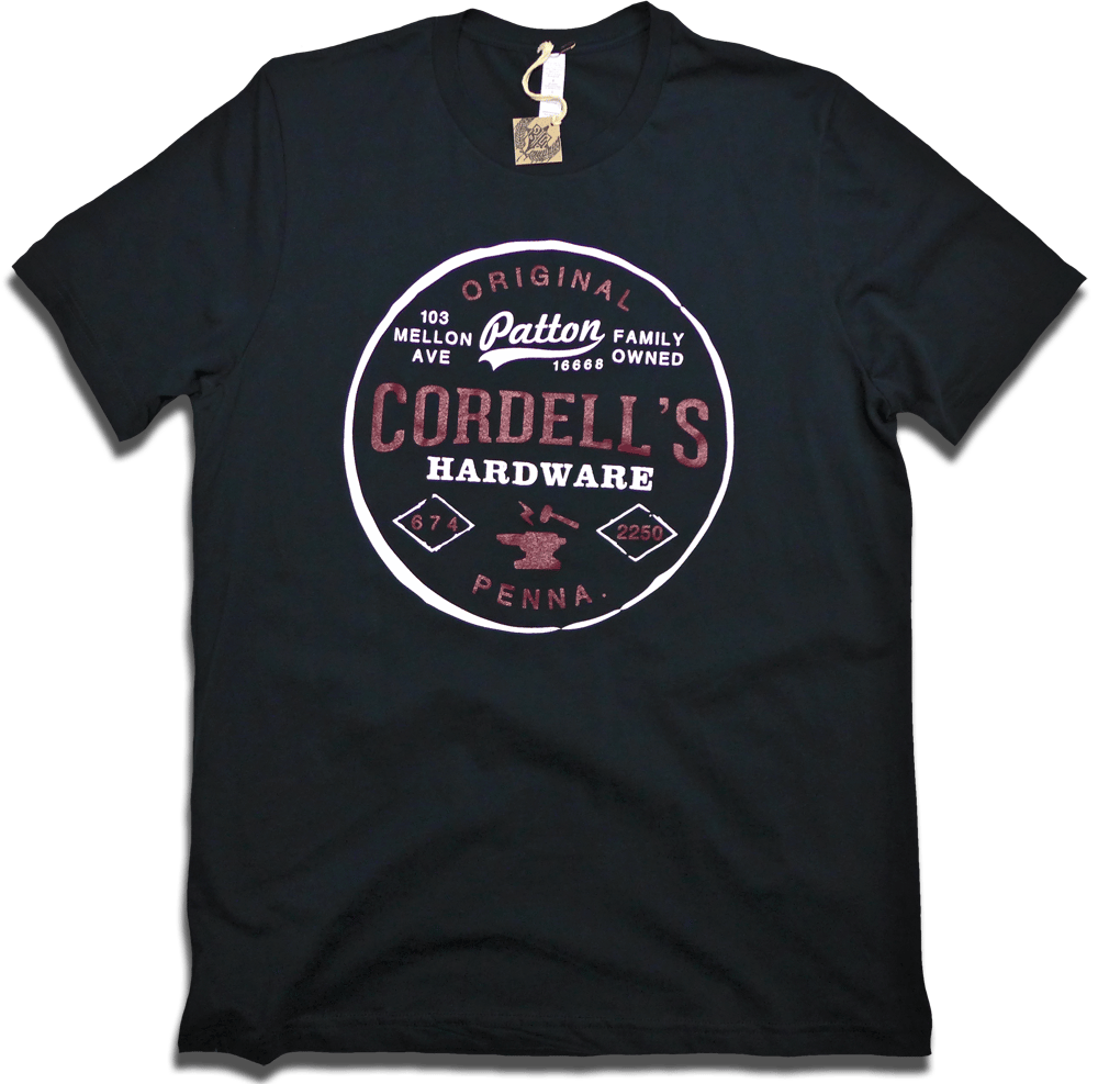 Image of "Cordell's Hardware" tee