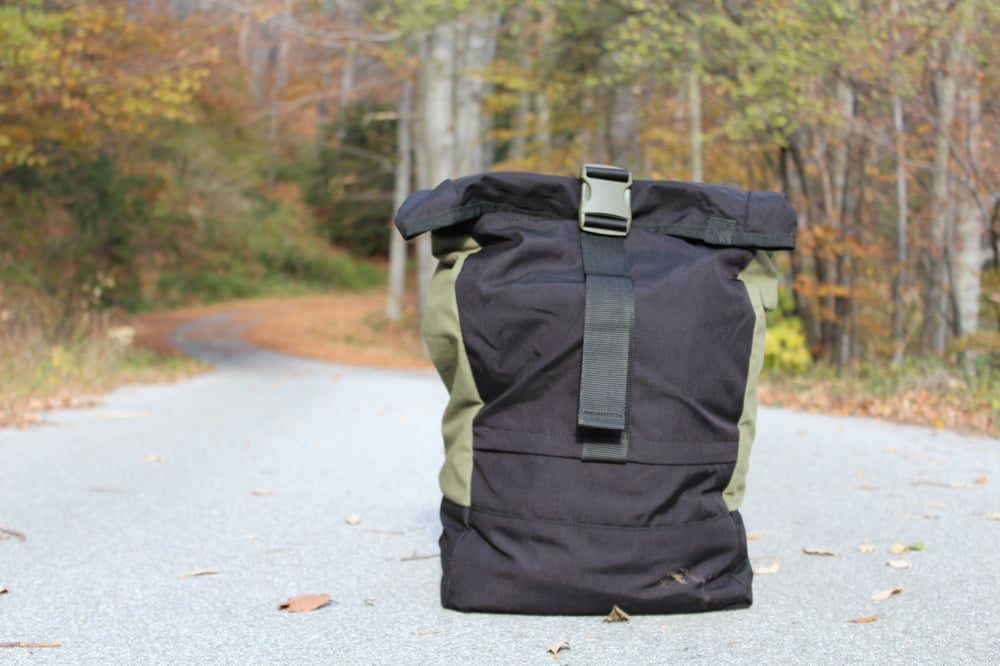 Image of WOW MAX Rolltop Cordura Canvas Backpack