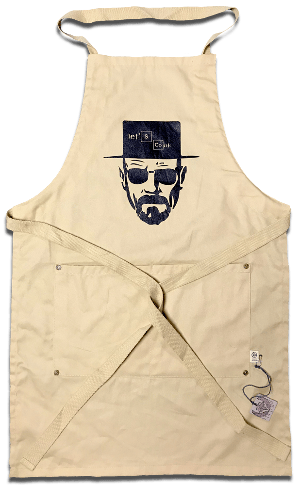 Image of Cooking with Heisenberg tee & apron