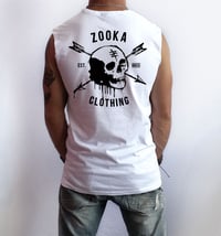 Image 3 of ARROW SKULL - WHITE