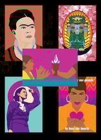 Chingona Postcard Set