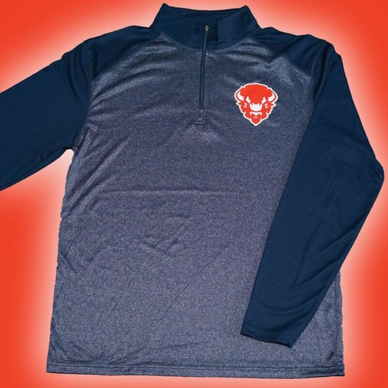Image of Howard U Athletic Jacket in Navy