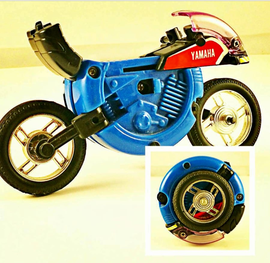 Image of Rare Yamaha Tranforming Motorcycle Yo-Yo