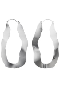 Image of FLOW Small Earring Silver