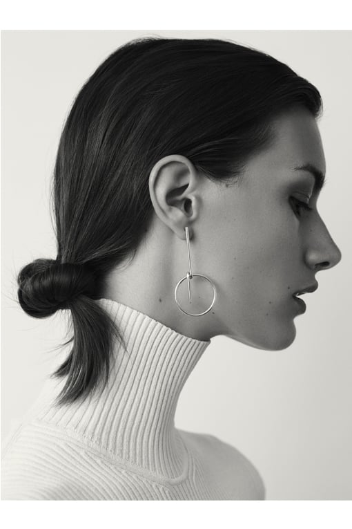 Image of LOOP Earring Silver