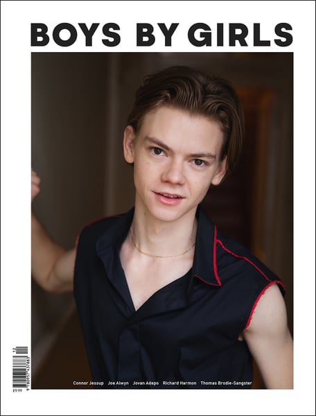 Image of BOYS BY GIRLS ISSUE 12 | YOUNG HEARTS | PRINT ISSUE | THOMAS BRODIE-SANGSTER COVER