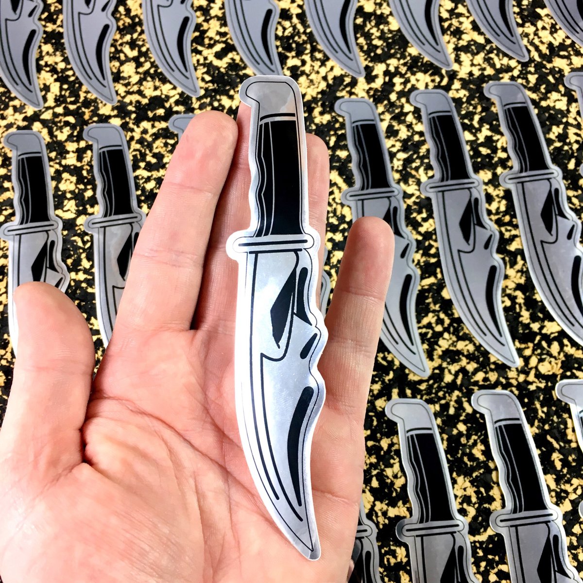 Ghost Knife (Decal) Psychodelic Company