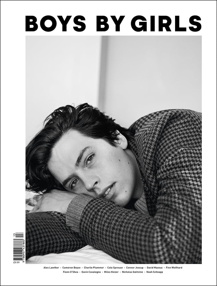 Image of BOYS BY GIRLS ISSUE 13 | TALES OF A NEW GENERATION | PRINT ISSUE | COLE SPOUSE COVER