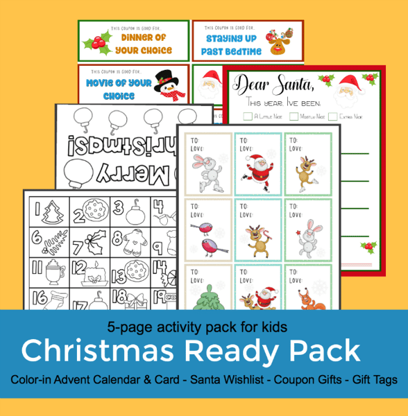 Image of Christmas-Ready Activity Pack