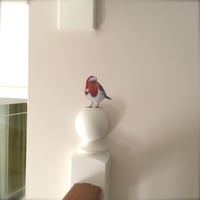 Image 4 of Santa Bobbi Robin  ~ ~ Removable Wall sticker