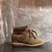 Image of ISABEL MARANT - Baskets compensées en daim Bobby Brown