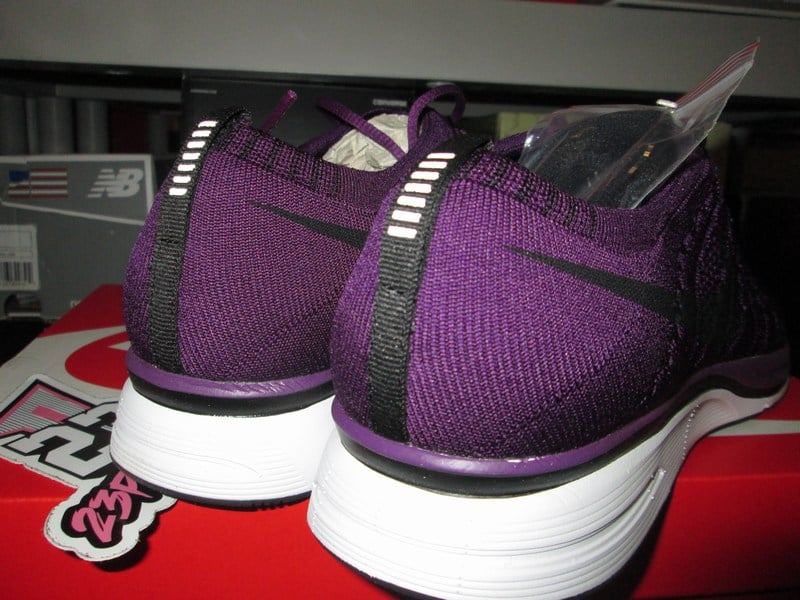 nike flyknit trainer night purple