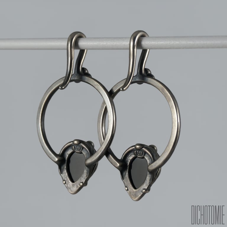 La Belladonna Ear Weights Black Onyx Image 4