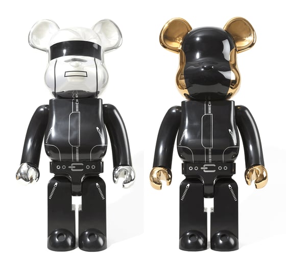 Image of 1000% Daft Punk Bearbrick, 2012 (Pair)