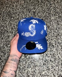 Image 5 of ARTIC TACTICAL CAMO SEATTLE MARINERS CUSTOM FITTED CAP