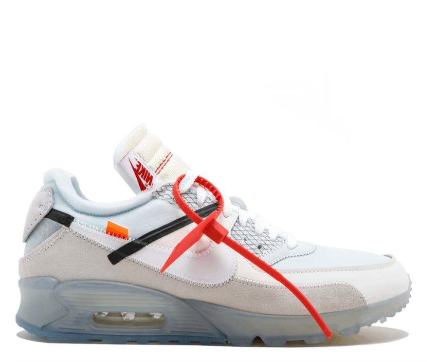 Image of NIKE X OFF WHITE AIR MAX 90 VIRGIL AA7293-100