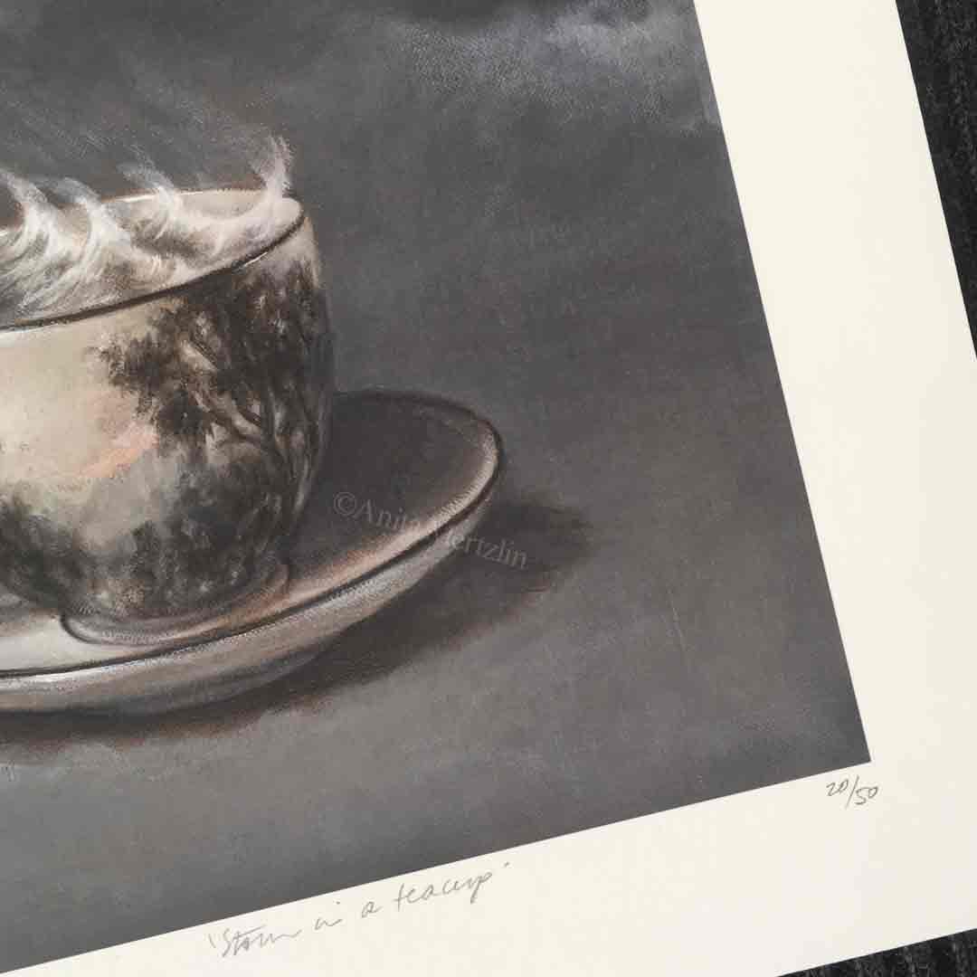 create a storm in a teacup