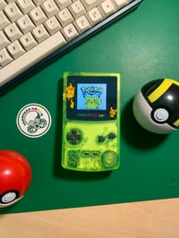 Image 1 of Gameboy Color - Neon Yellow Pikachu Edition