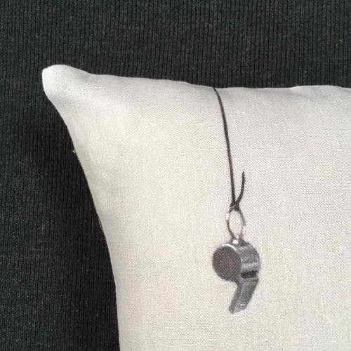 Image of Linen Magpie Cushion