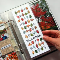 Image 3 of 3x8 Autumn Journaling Cards (Digital)