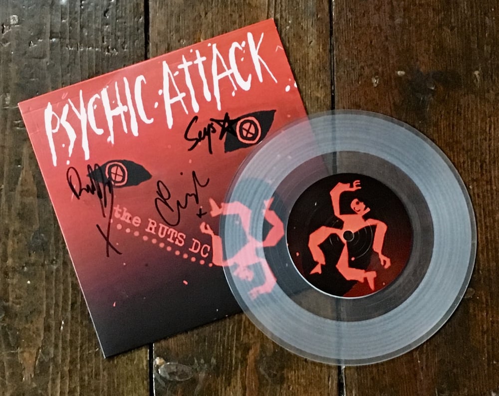 Image of RUTS DC 'Psychic Attack' 7" Vinyl (Unsigned)