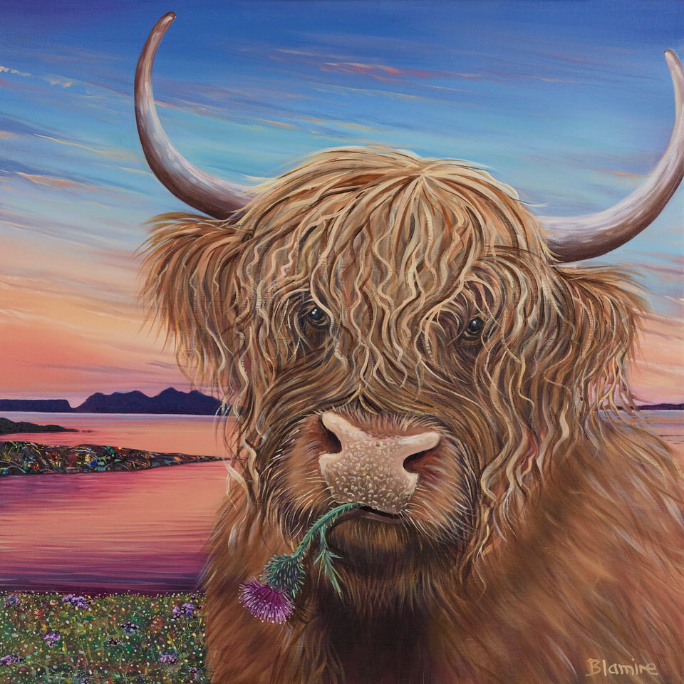 Image of Camusdarach Coolin giclée print